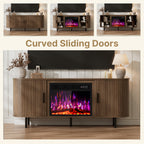 65inch TV STAND WITH FIREPLACE1