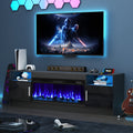 70inch TV STAND WITH FIREPLACE1
