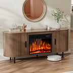 65inch TV STAND WITH FIREPLACE1