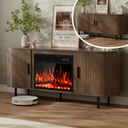 65inch TV STAND WITH FIREPLACE1