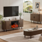 65inch TV STAND WITH FIREPLACE1